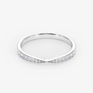 Royal Coster Diamonds 0.20 Carat 18K White Gold Wedding Ring - Royal Coster Diamonds
