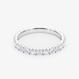 Tennis Full Eternity Ring Brilliant Cut Diamond 18K Gold - Royal Coster Diamonds