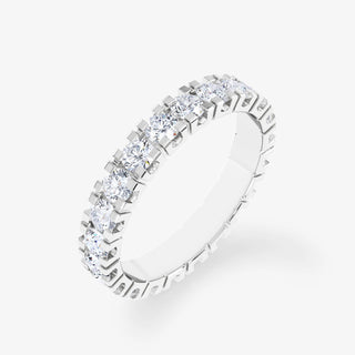 18K Gold 2.10 Carat Eternity Diamond Wedding Ring - Royal Coster Diamonds