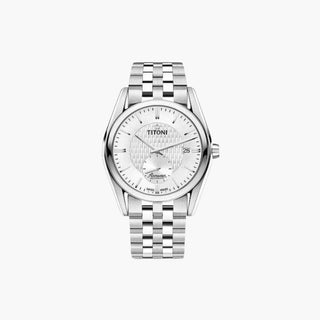Airmaster Automatic 40Mm Silver Dial - Royal Coster Diamonds