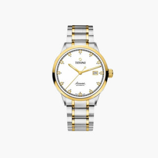 Airmaster Automatic 40Mm White Dial - Royal Coster Diamonds