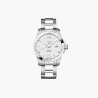 Conquest Automatic 41Mm Sunray silver Dial - Royal Coster Diamonds