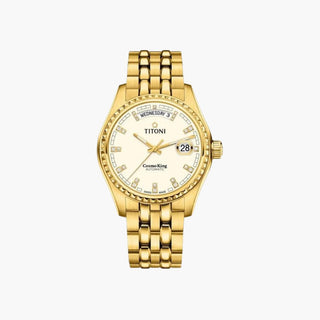 Cosmo Automatic 40Mm Yellow Dial - Royal Coster Diamonds