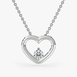 Diamond Heart Necklace - Royal Coster Diamonds