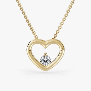 Drop Heart Necklace - Royal Coster Diamonds