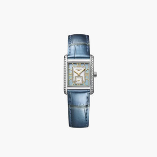 Longines Mini Dolcevita quartz 16mm Blue dial - Royal Coster Diamonds
