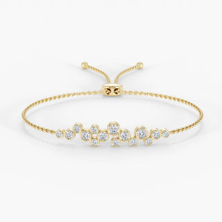 Luna Raindrop Bracelet 18K Yellow Gold - Royal Coster Diamonds