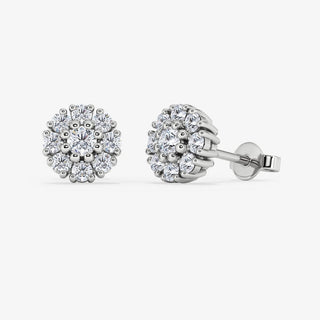 Miriam 18K Gold Floral Earrings - Royal Coster Diamonds