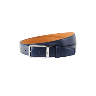 Montblanc navy cut-to-size business belt - Royal Coster Diamonds