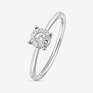 Nikkie White Gold Solitaire Ring - Royal Coster Diamonds