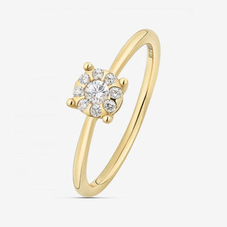 Nikkie Yellow Gold Solitaire Ring - Royal Coster Diamonds
