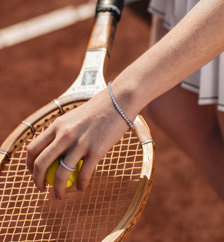 Tennis Bracelet Brilliant Cut Diamond 18K Gold - Royal Coster Diamonds