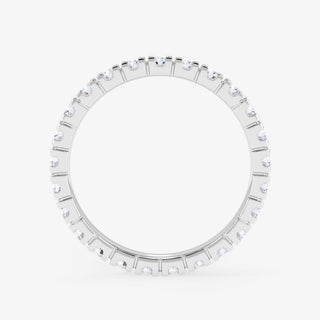Tennis Full Eternity Ring Brilliant Cut Diamond 18K Gold - Royal Coster Diamonds